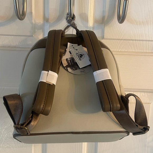 NWT Loungefly Star Wars Baby Yoda The Mandalorian Mini Backpack - Picture 5 of 6